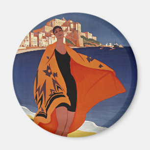 Calvi Stadt in Haute-Corse, Frankreich Magnet