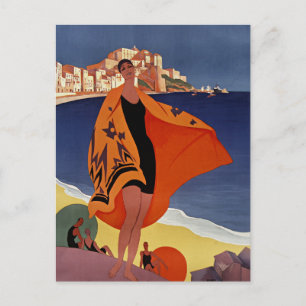 Calvi Stadt in Haute-Corse, Frankreich Postkarte