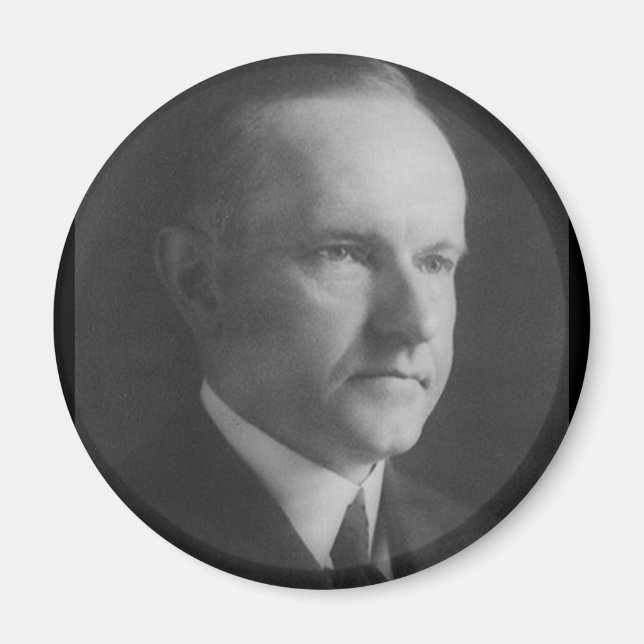 Calvin Coolidge 30 Magnet (Vorne)