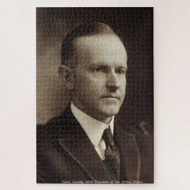 Calvin Coolidge 30. Präsident von Amerika (Vertikal)