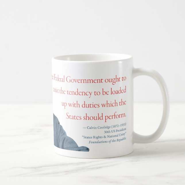 Calvin Coolidge Mug #18 (Droite)