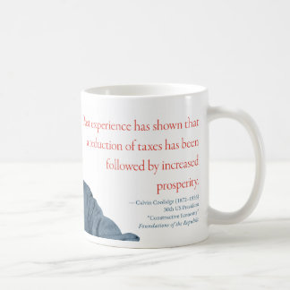 Calvin Coolidge Mug #7 "Prospérité"