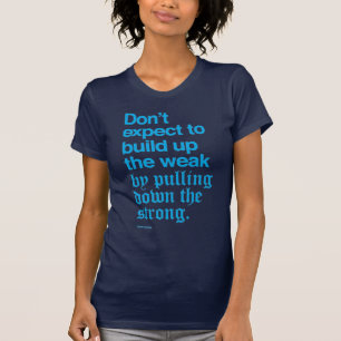 Calvin Coolidge-Zitat I T-Shirt