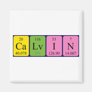 Calvin Periodenmagnet Magnet