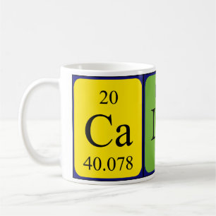 Calvin Periodenname Tasse