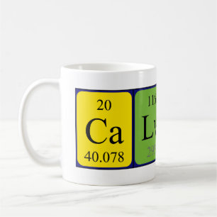 Calvin Periodenname Tasse
