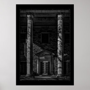 Calvin Presbyterian Church No 1 with Border Poster