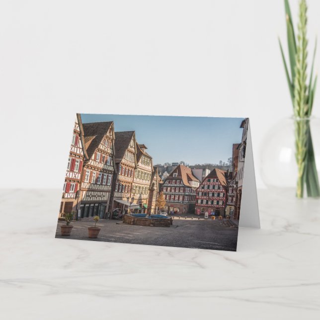 Calw Schwarzwald Karte (Vorderseite)