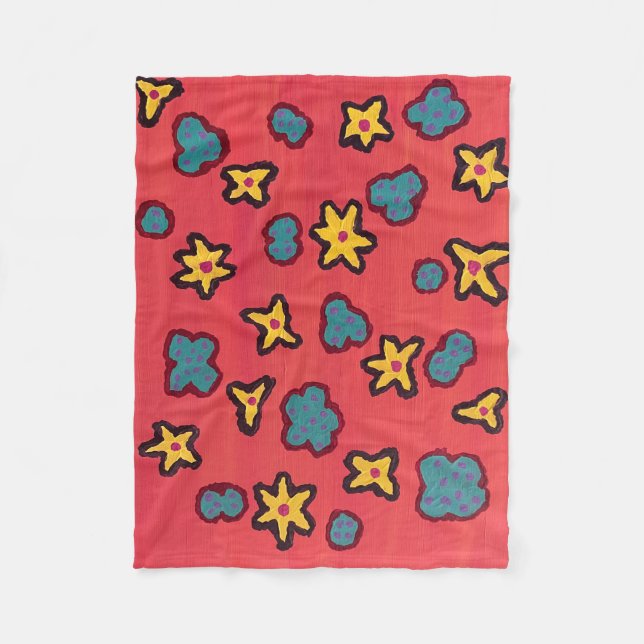 Calypso-Fleece-Decke Fleecedecke (Vorderseite)