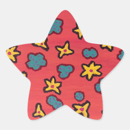 Calypso-Star-Aufkleber Stern-Aufkleber