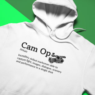 Cam Op Definition Lichtmodus - Kamerateam Hoodie