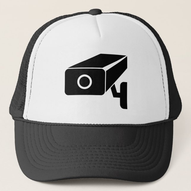 Cam Trucker-Hut für die Videoüberwachung Truckerkappe (Vorderseite)