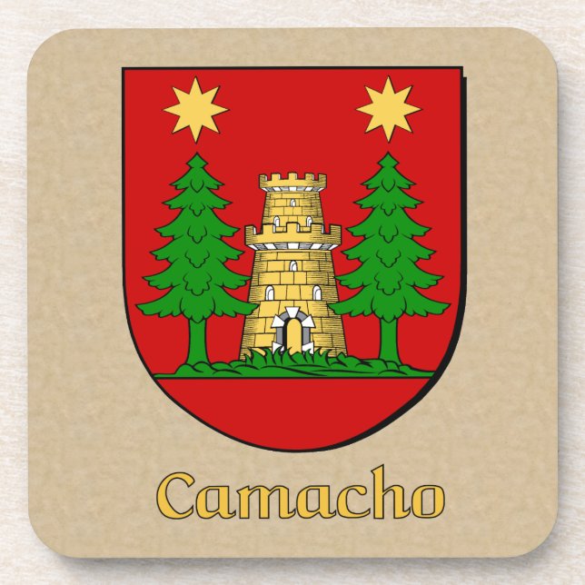 Camacho Family Shield Untersetzer (Vorderseite)