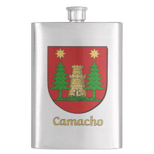Camacho Heraldic Shield Flachmann
