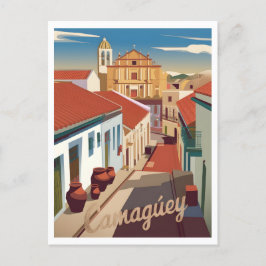 Camagüey Vintag Postkarte