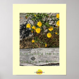 Camano Island Washington Beach mit Zitat Poster