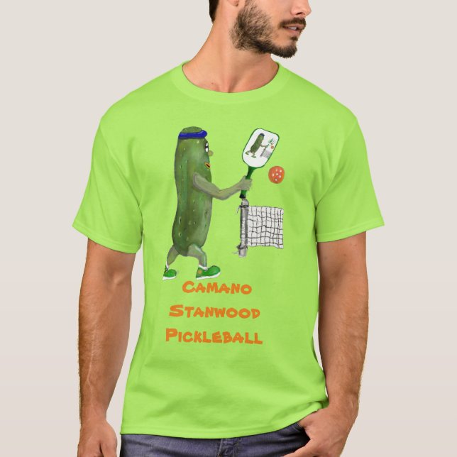 Camano Stanwood Pickleball T-Shirt (Vorderseite)
