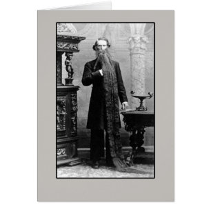 Camarade avec la longue barbe