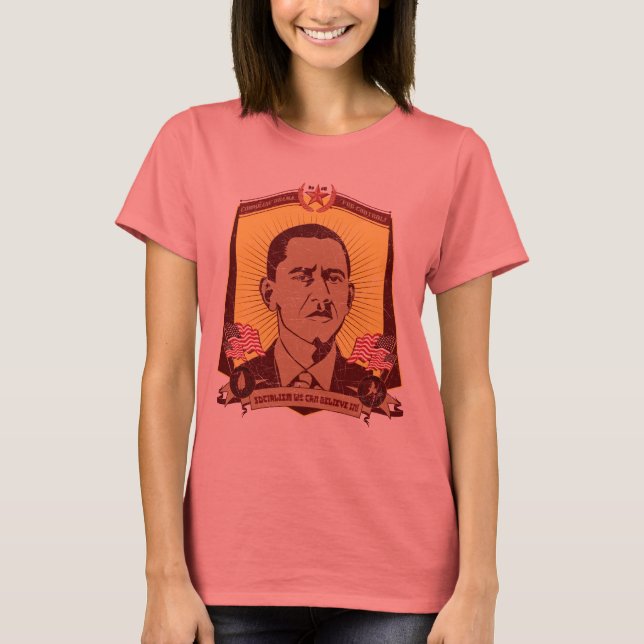 Camarade Obama T-shirt (Devant)