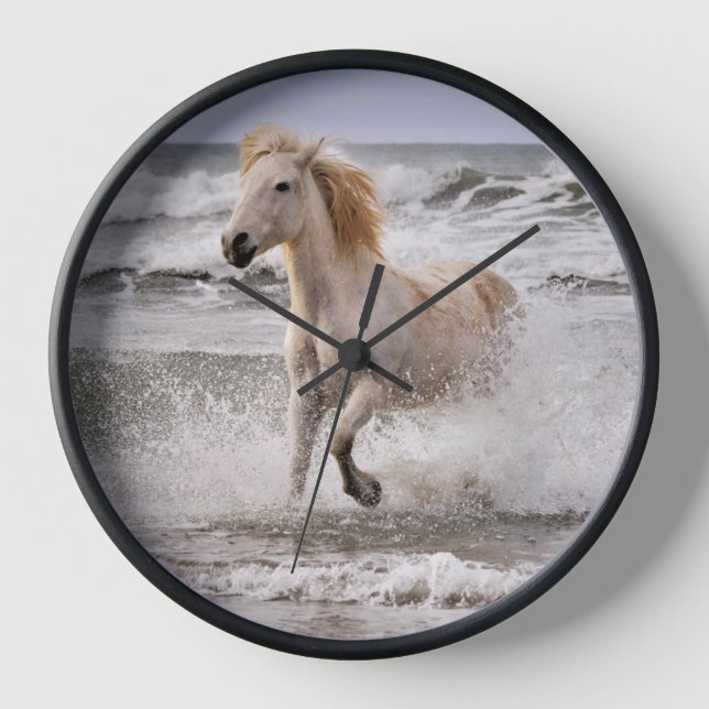 Camargue Horse läuft aus dem Surf Uhr (Vorderseite)
