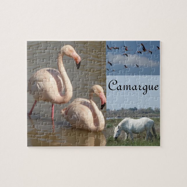 Camargue Puzzlespiel (Horizontal)