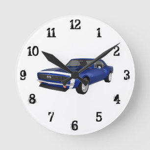 Camaro 1967 solides solubles : Horloge murale