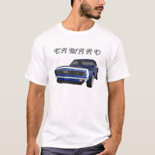 Camaro 1967 SS: Blaues Ende: Modell 3D: T - Shirt