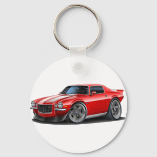 Camaro 1970-73 rot/weiß schlüsselanhänger