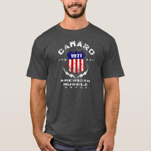 Camaro amerikanischer Muskel 1971 v3 T-Shirt