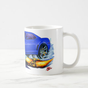 Camaro Blau-Weißes Auto 2010 Kaffeetasse