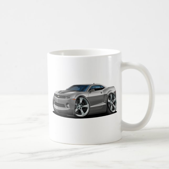 Camaro Grau-Schwarzes Auto 2010-12 Kaffeetasse (Rechts)