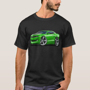 Camaro Grün-Graues Auto 2010-12 T-Shirt