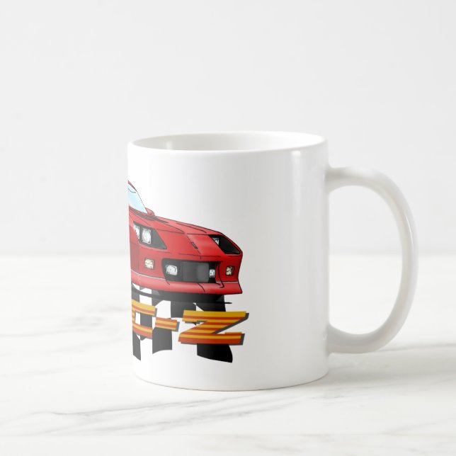 CAMARO_IROC_Z_red Kaffeetasse (Rechts)
