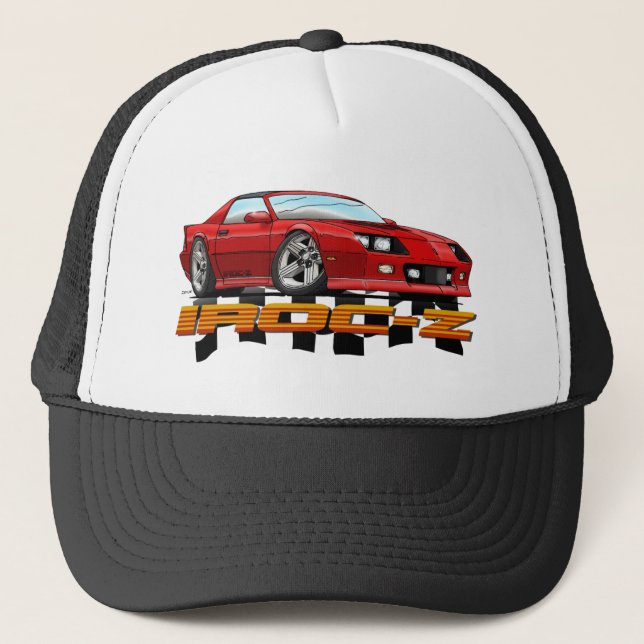 CAMARO_IROC_Z_red Truckerkappe (Vorderseite)