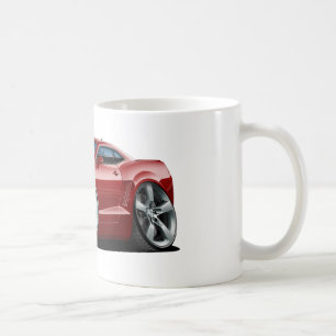 Camaro Kastanienbraun-Weißes Auto 2010-12 Kaffeetasse