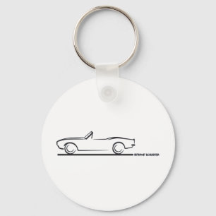Camaro-Konvertible BLK 1968 Schlüsselanhänger