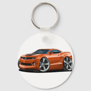 Camaro Orange-Schwarzes Auto 2010-12 Schlüsselanhänger
