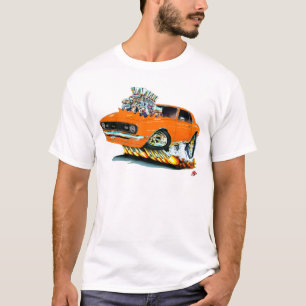 Camaro SS Orangen-Auto 1968 T-Shirt