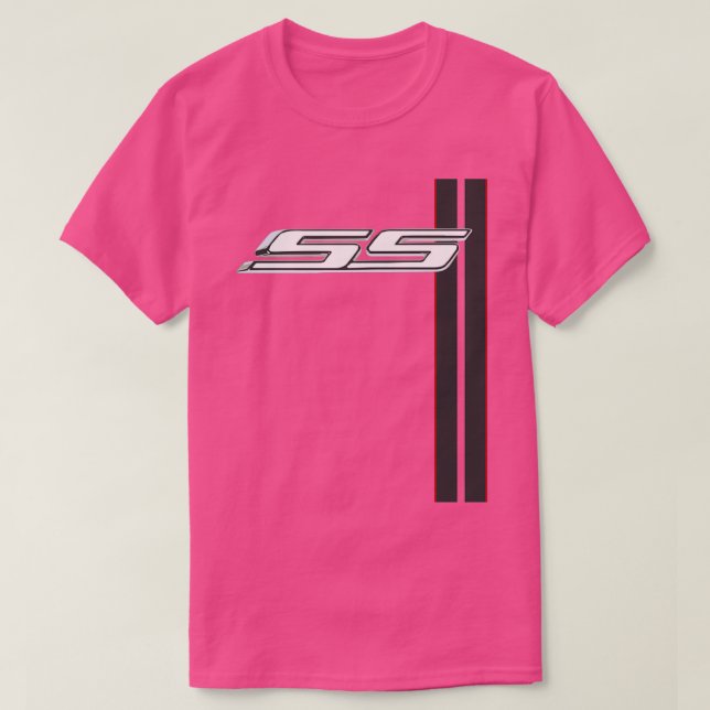 Camaro SS Super Sport Rennstreifen T-Shirt (Design vorne)