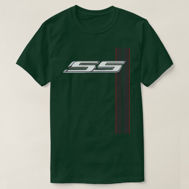 Camaro SS Super Sport Rennstreifen T-Shirt (Design vorne)