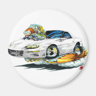 Camaro Weiß-Auto 1998-02 Magnet