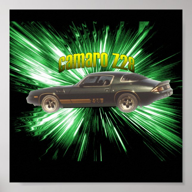 Camaro Z28 Poster (Vorne)