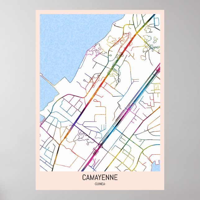 Camayenne Guinea Poster (Vorne)