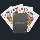 Cambio Kartendecke - Grau Spielkarten<br><div class="desc">Benutzerdefiniertes Kartenspiel zum phantastischen Spiel CAMBIO!

NEUE GRAY VERSION!</div>