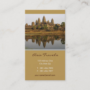 Cambodge  Carte de profil personnalisée de la phot