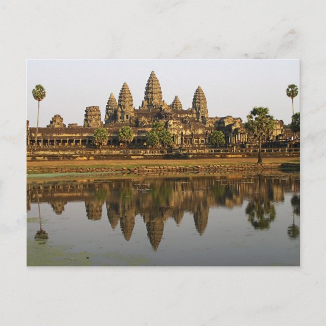 Cambodge | Carte postale Angkor Vat Travel Photo (Devant)