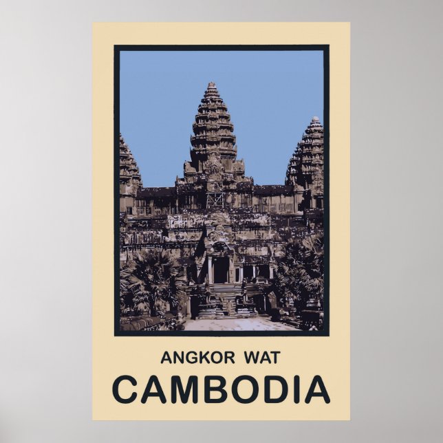 Cambodia Angkor Wat Poster (Vorne)