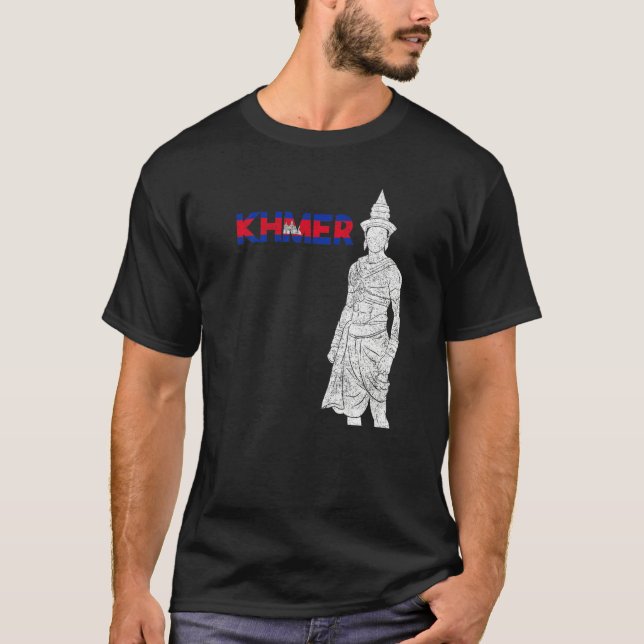 Cambodia Cambodian Khmer Traditional Dance Reamker T-Shirt (Vorderseite)