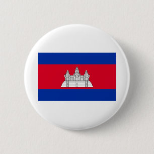 Cambodia Flag Button