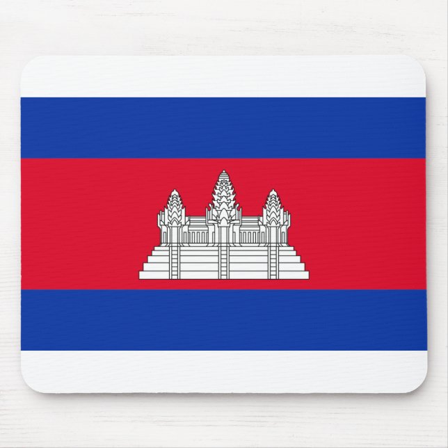 Cambodia Flag Mousepad (Vorne)